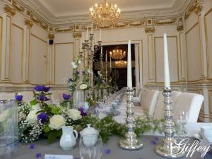 Tafel im Goldenen Salon